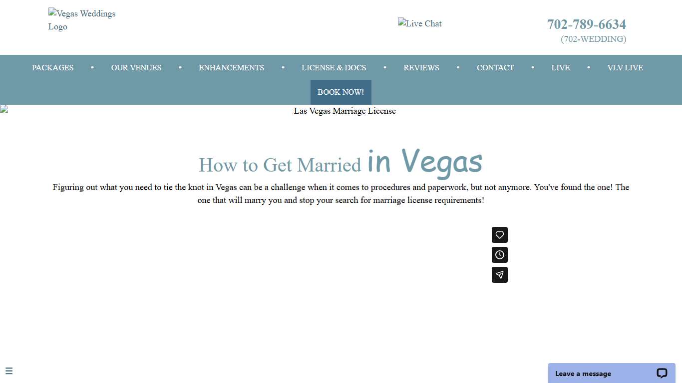 Vegas Marriage License: How to Get it Fast & Easy in 2026